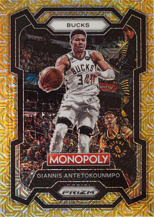 Giannis Antetokounmpo trading card
