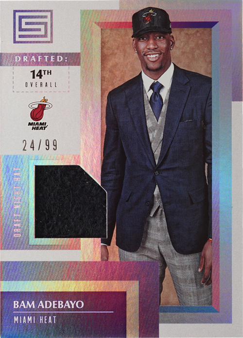 Bam Adebayo trading card