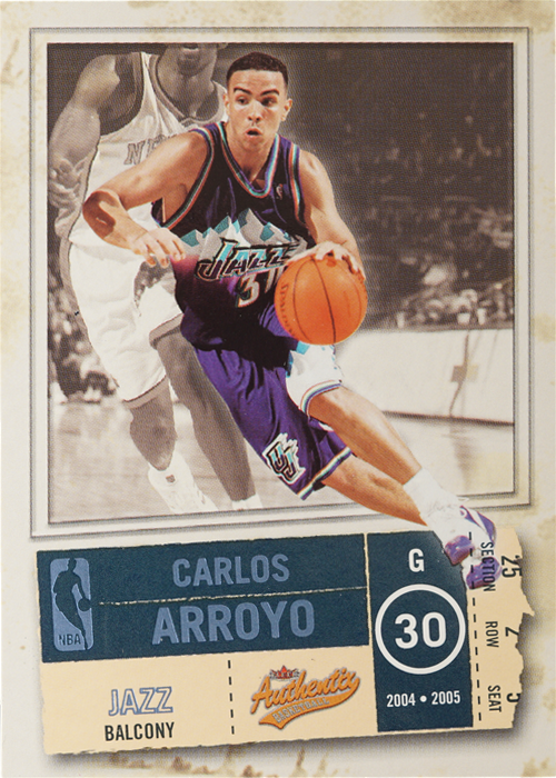 Carlos Arroyo trading card