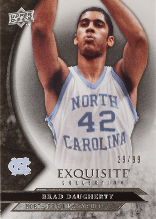 Brad Daugherty trading card
