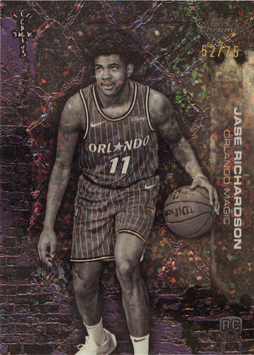 Jase Richardson trading card
