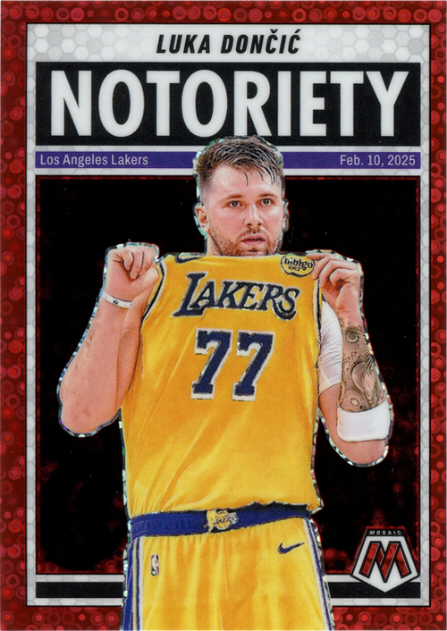 Luka Doncic trading card