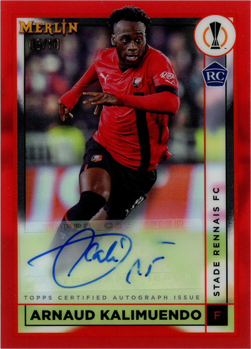 Arnaud Kalimuendo trading card