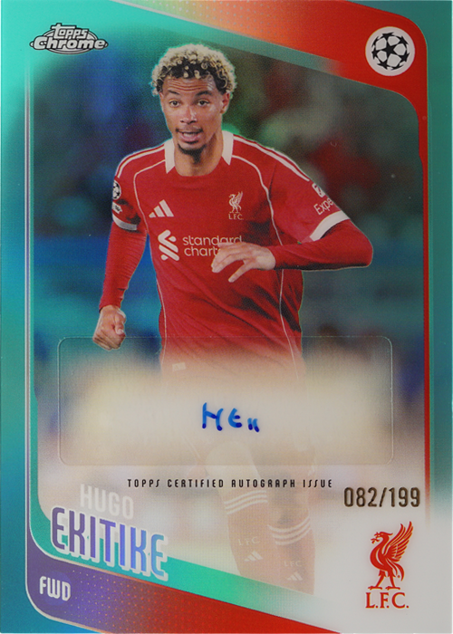 Hugo Ekitike trading card