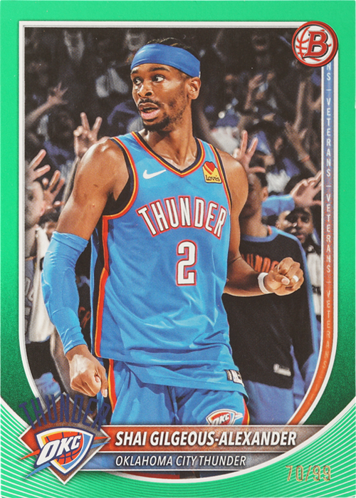 Shai Gilgeous-Alexander trading card