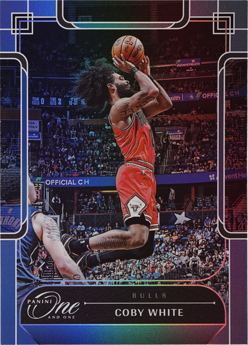 Coby White trading card