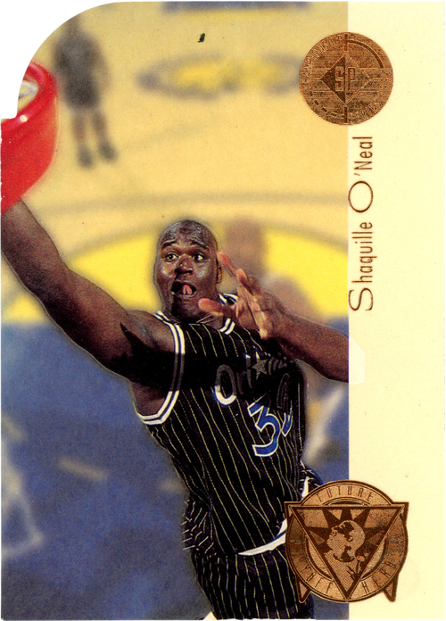 Shaquille O'Neal trading card