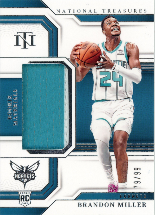 Brandon Miller trading card