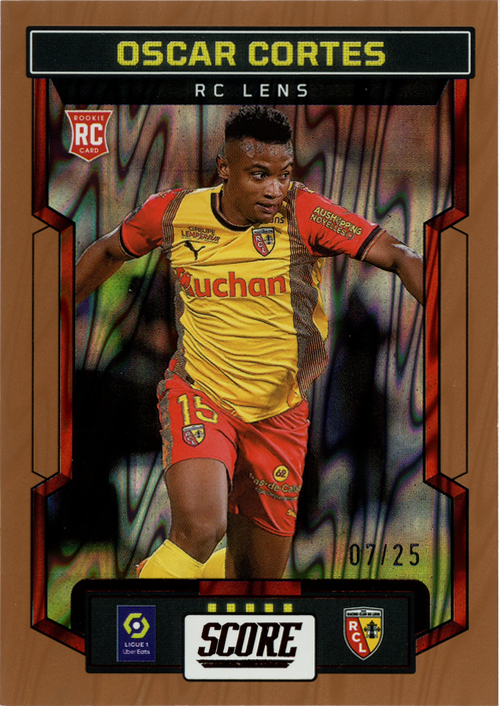 Oscar Cortes trading card