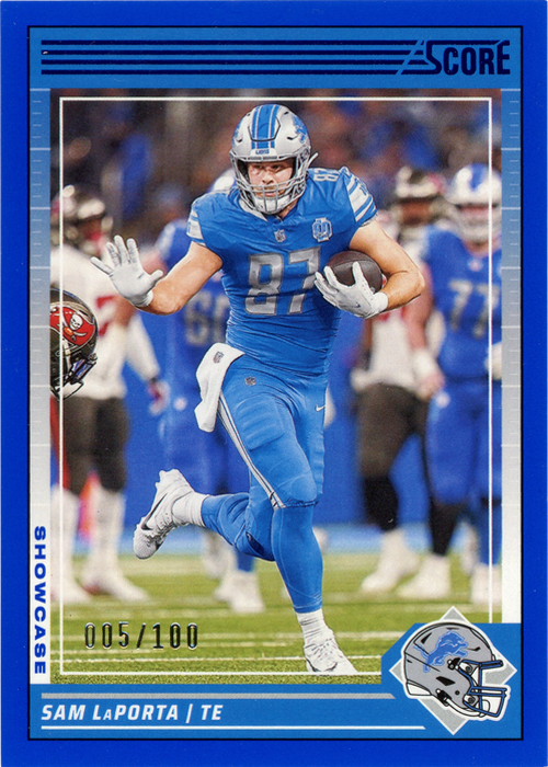 Sam LaPorta trading card
