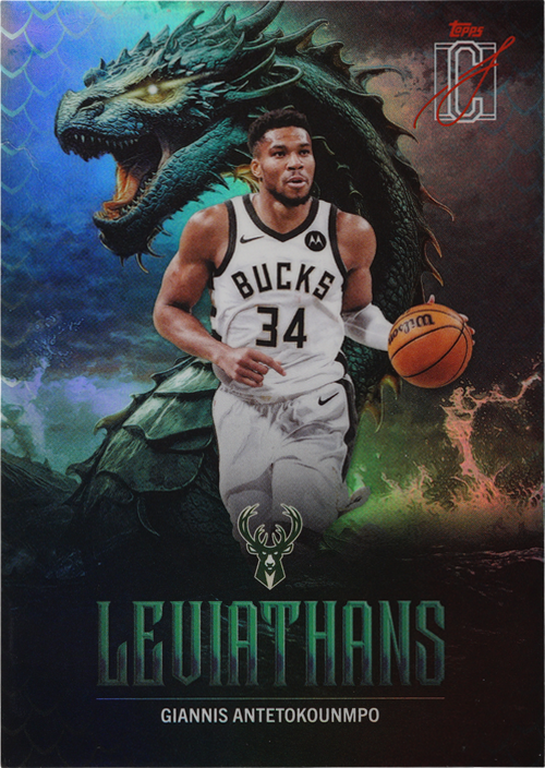 Giannis Antetokounmpo trading card