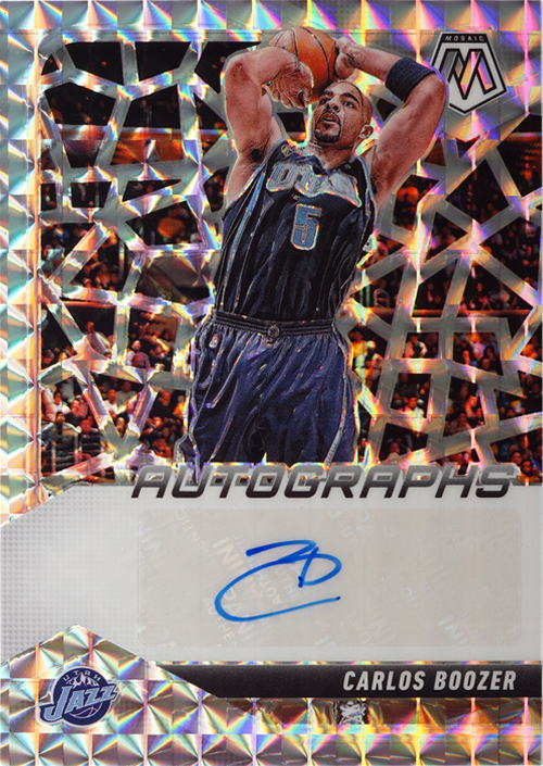 Carlos Boozer trading card