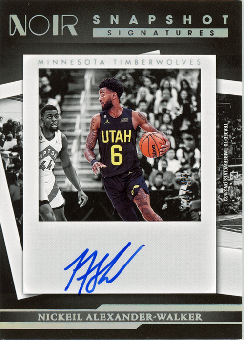 Nickeil Alexander-Walker trading card