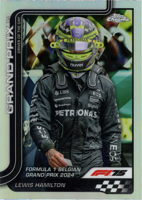 Lewis Hamilton trading card
