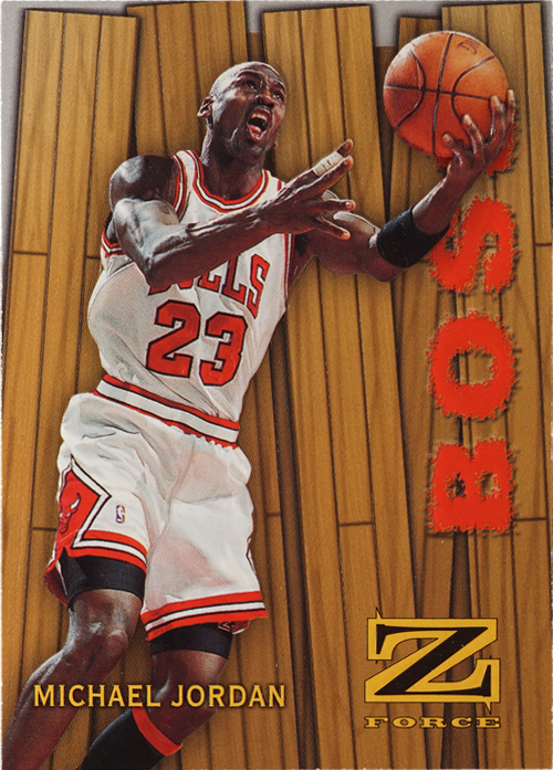 Michael Jordan trading card