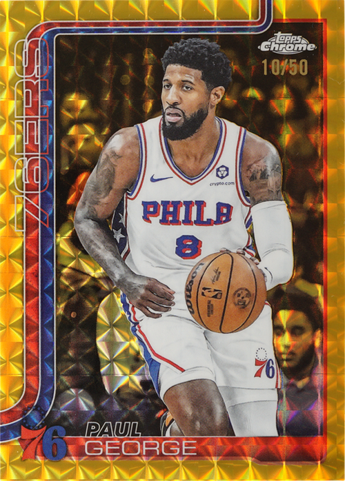 Paul George trading card