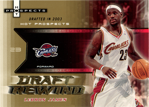 Lebron James trading card