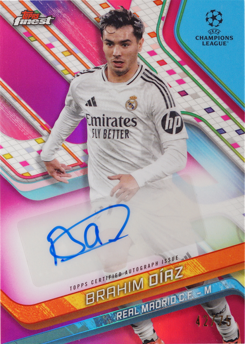 Brahim Díaz trading card