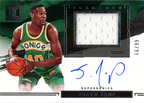 Shawn Kemp trading card