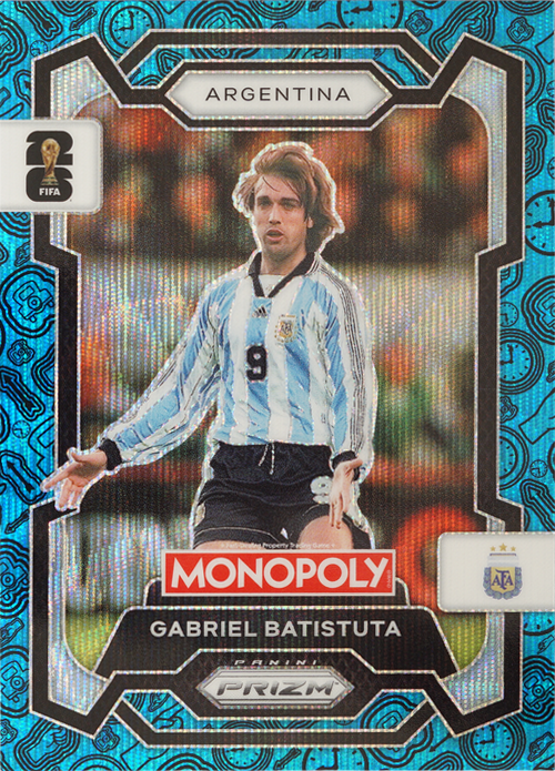 Gabriel Batistuta trading card