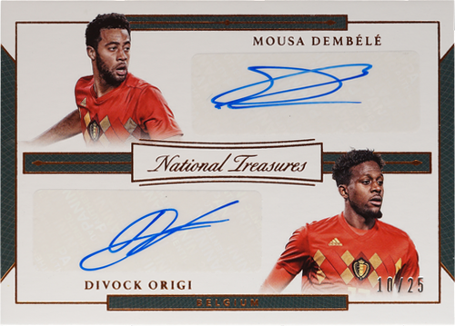 Mousa Dembele / Divock Origi trading card