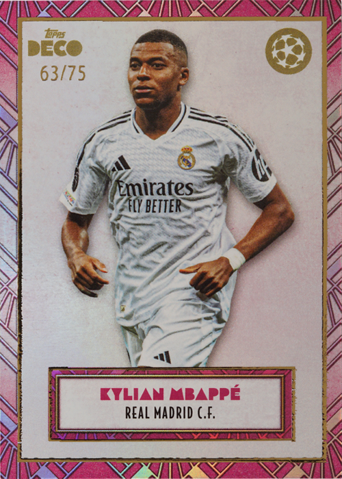 Kylian Mbappé trading card