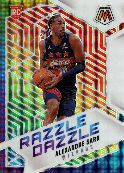Alexandre Sarr trading card