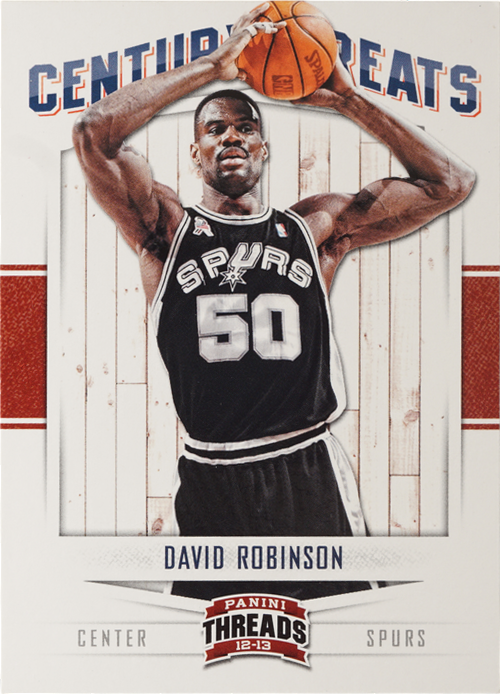 David Robinson trading card
