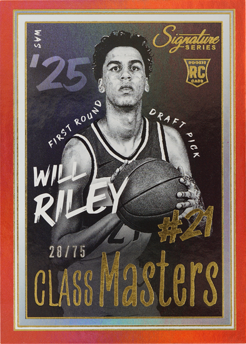 Will Riley trading card