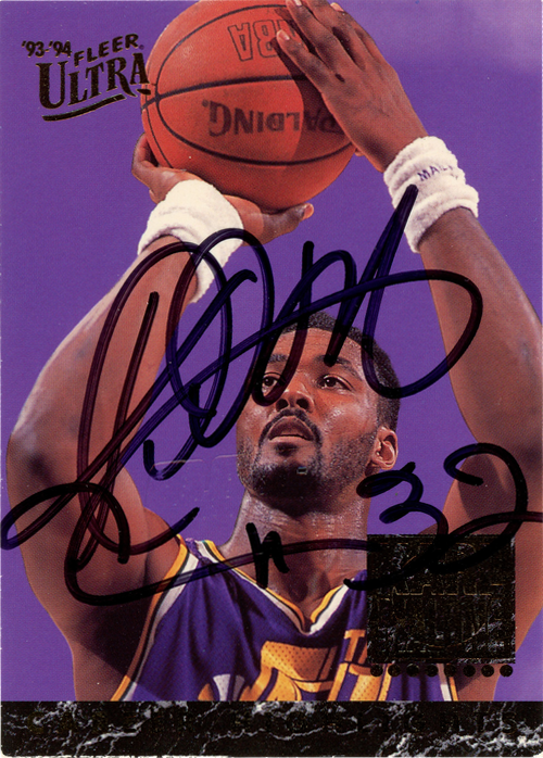 Karl Malone trading card