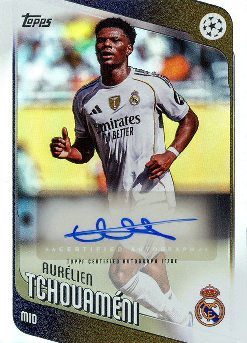 Aurélien Tchouaméni trading card