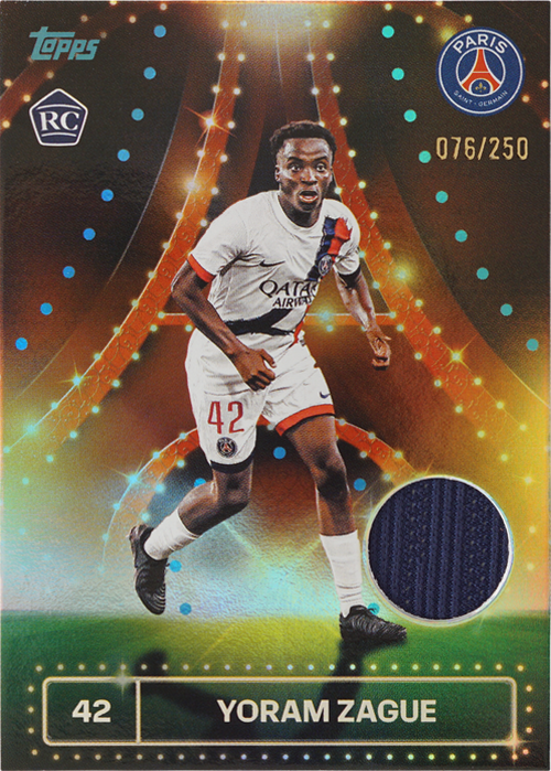 Yoram Zague trading card