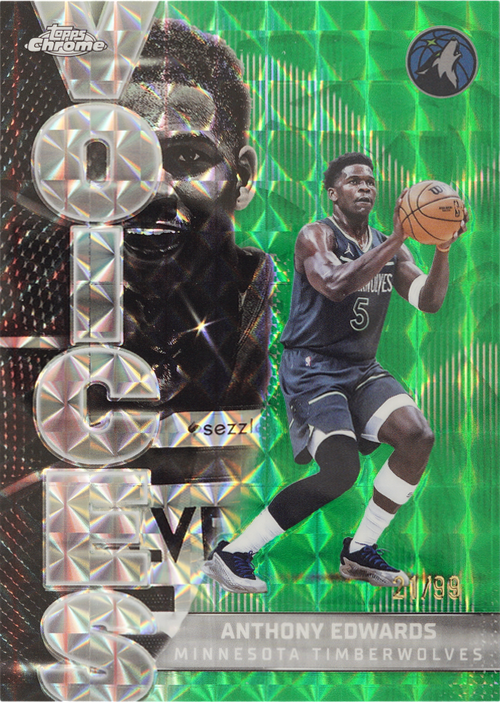 Anthony Edwards trading card