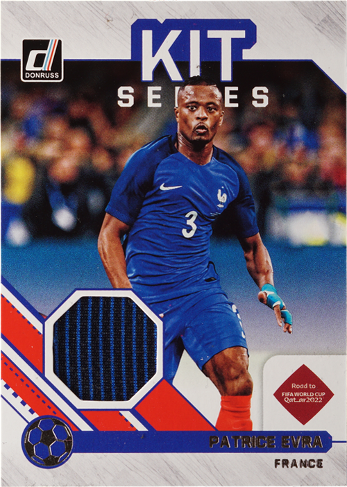Patrice Evra trading card
