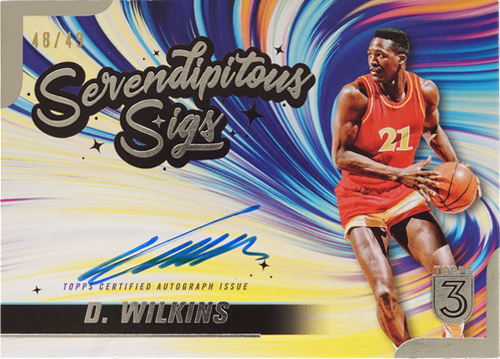 Dominique Wilkins trading card