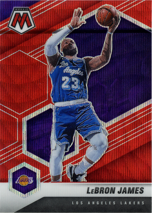 LeBron James trading card