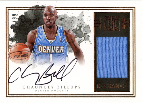 Chauncey Billups trading card