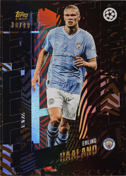 Erling Haaland trading card