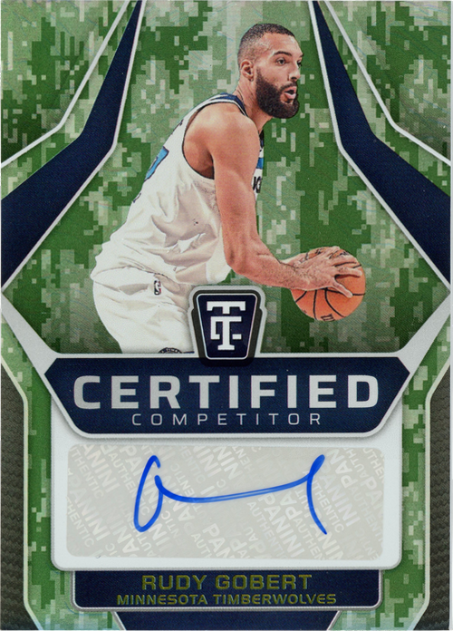 Rudy Gobert trading card
