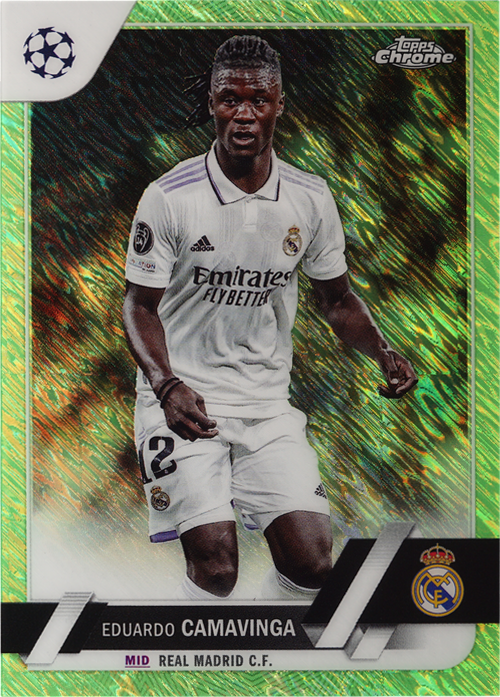 Eduardo Camavinga trading card