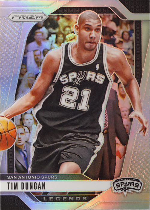 Tim Duncan trading card