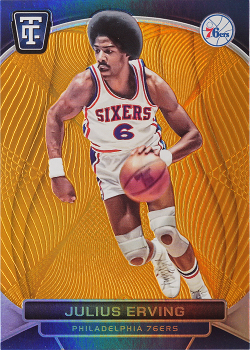 Julius Erving trading card
