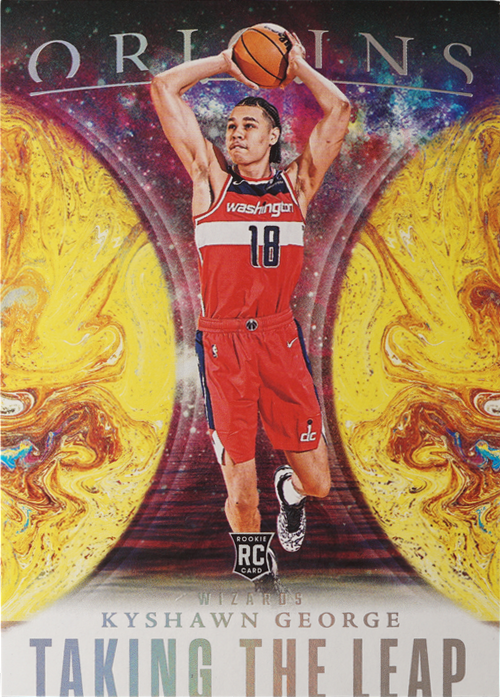 Kyshawn George trading card