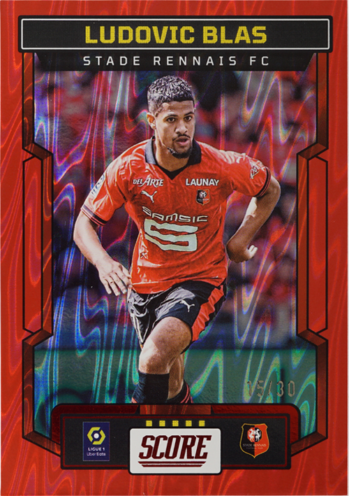 Ludovic Blas trading card