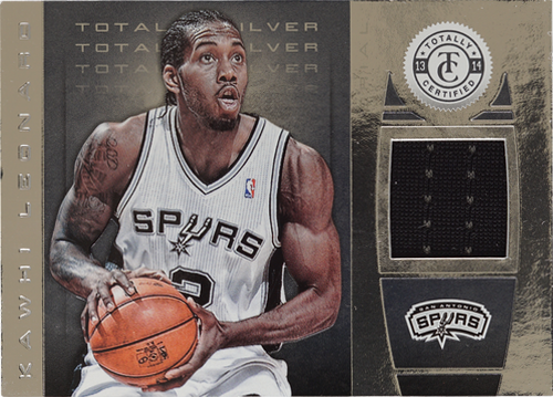 Kawhi Leonard trading card