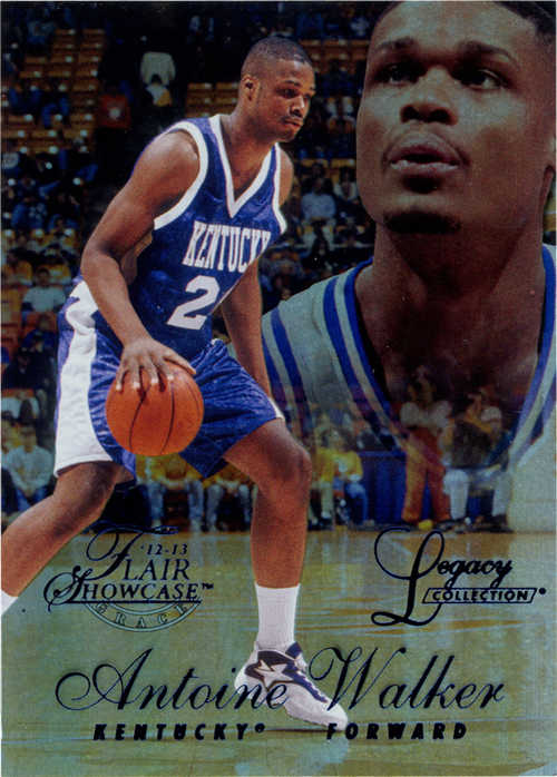 Antoine Walker trading card