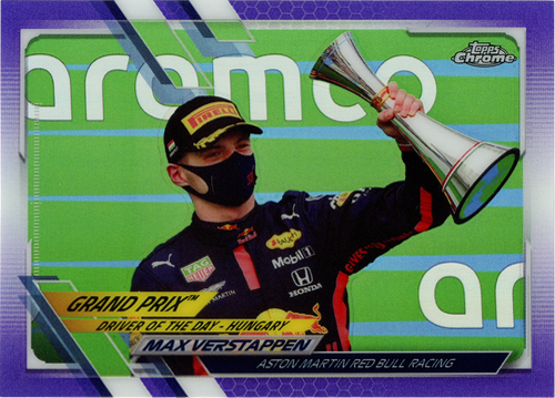 Max Verstappen trading card