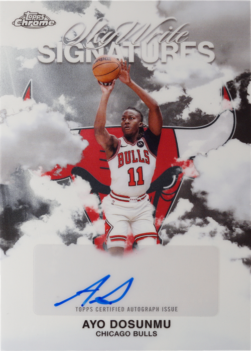 Ayo Dosunmu trading card