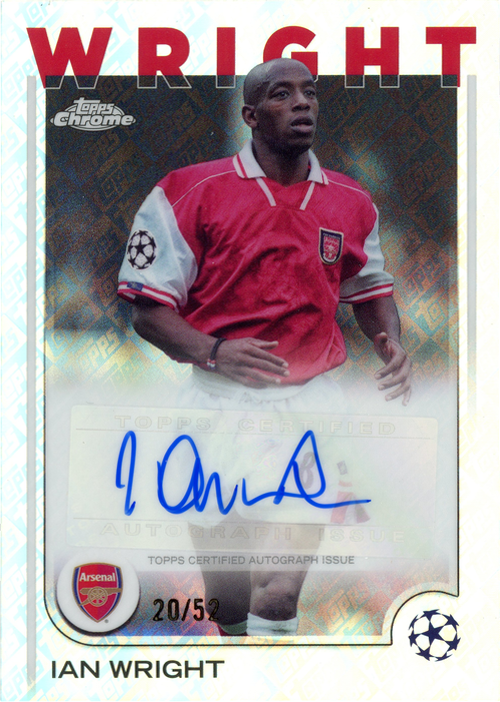 Ian Wright trading card