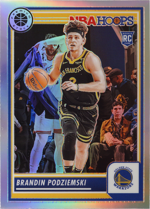 Brandin Podziemski trading card
